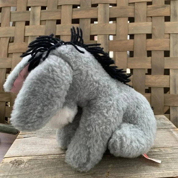 Vintage Disney Eeyore Stuffed Animal Sears Plush Winnie the Pooh - Picture 9 of 13